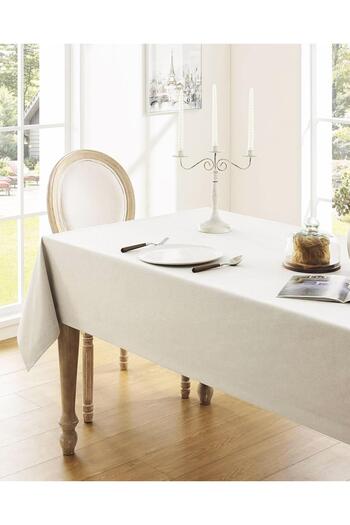 Markaev Linen Textured Tablecloth - Comfortable and Stylish