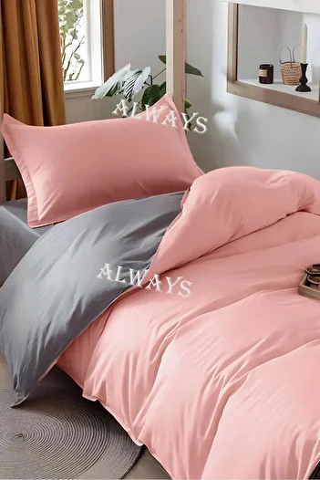 Always Single Double Sided Elastic Duvet Cover Set