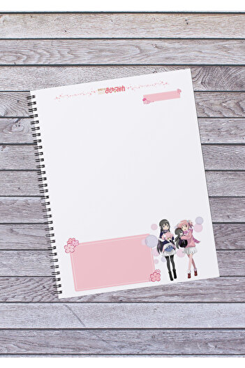 mertfigur Madoka Magica Anime Spiral Notebook A5 (50 Sheets)