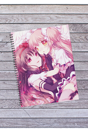 mertfigur Madoka Magica Anime Spiral Notebook A5 (50 Sheets)