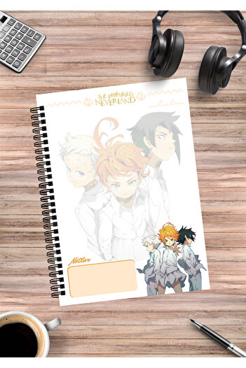 mertfigur The Promised Neverland Anime Spiral Notebook A5 (50 Sheets)