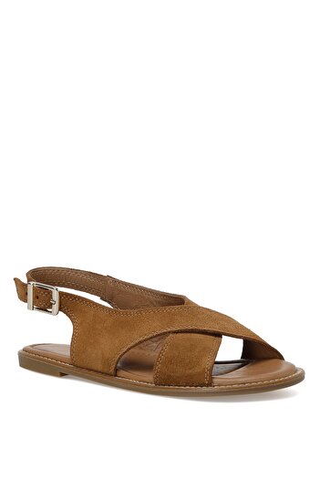 Nine West Rubı 3fx Tan Women's Flat Sandals