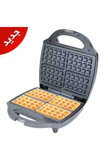 Edison Waffle Maker Dark Gray 900 Watt