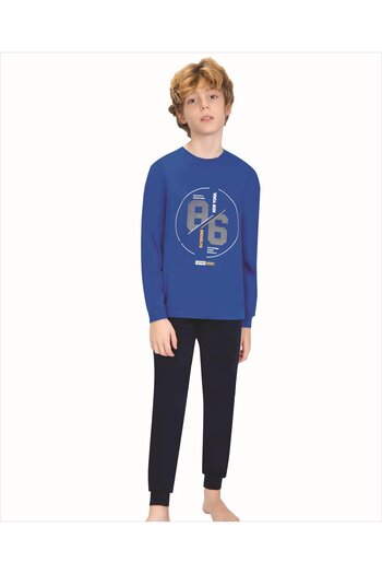 Weweus Set pijama albastru pentru baieti 712