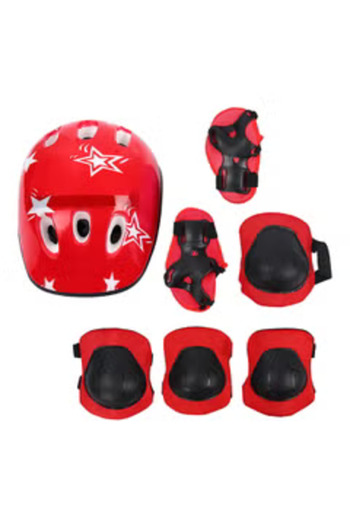 Generic 7-Piece Skateboard Outdoor Play Activity Safety Sports Gear Set For Children
