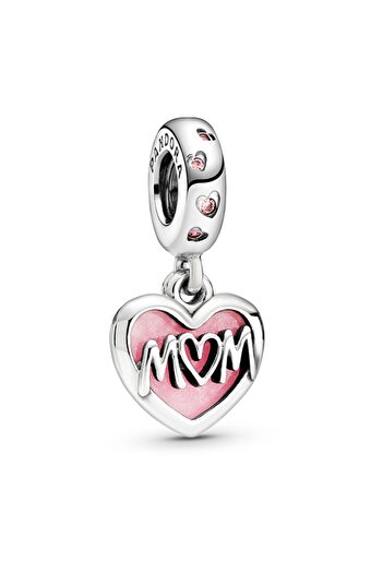 Pandora Anne Kalbi Pembe Sallantılı Charm