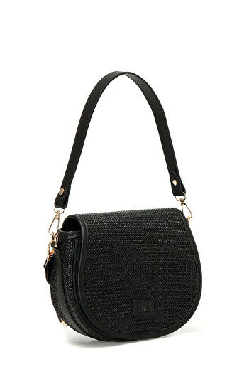 İnci Inci Lena 4Fx Black Women's Crossbody Bag