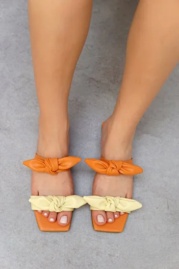 LAMİNTA Fancie Bow Women's Slippers