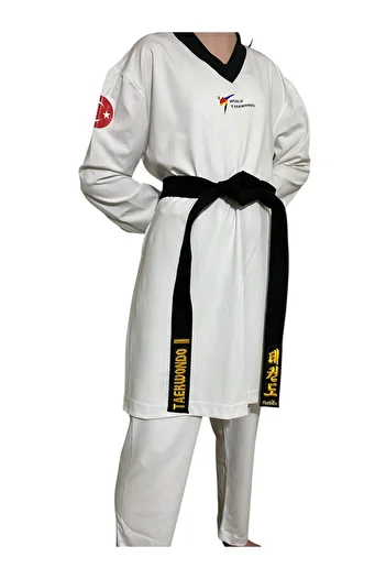 REFLEKS SPOR Embroidery Written Black Belt 1st DAN Taekwondo Taekwondo 200 cm