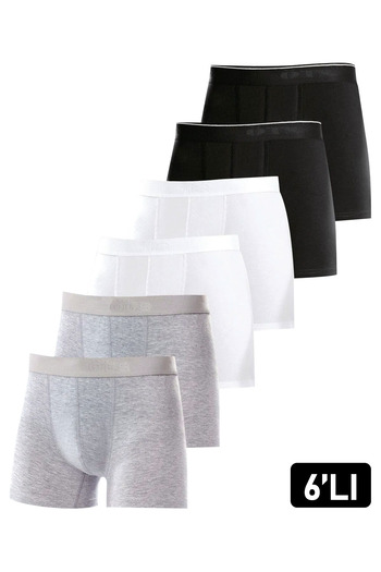 Öts Ανδρικό Lycra Boxer 6 τεμαχίων έγχρωμο