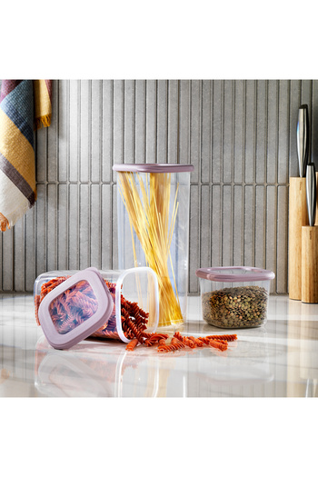 Schafer Hold 3 Storage Container-Pink