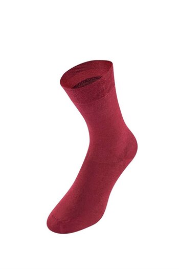 ERDEM İÇ GİYİM Weweus burgundy micro modal winter men's socks 915