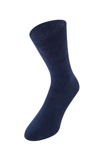 Erdem Weweus Navy Blue Men's Winter Thermal Underwear Socks 370