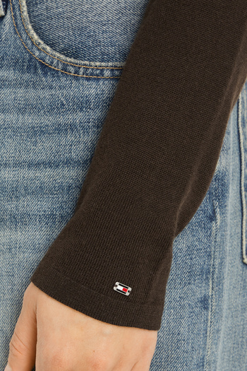 Tommy Hilfiger ΠΟΥΛΟΒΕΡ MERINO ROLL-NK LS