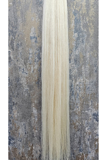 HalitCan HairKing Micro Band 70 cm Uzbek Platinum Is 100% Real (80 Pieces - 200 Gr) (1001)