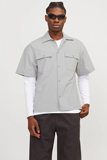 Jack & Jones 12251280   Ανδρικό πουκάμισο Jcoaltitude Oversized Fit Ss