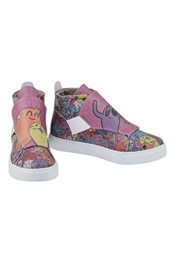 Streetfly Riot of colors Σχεδιασμένες Γυναικείες Μπότες