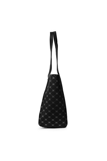 gio&mi Black Printed Karen Hand and Shoulder Bag