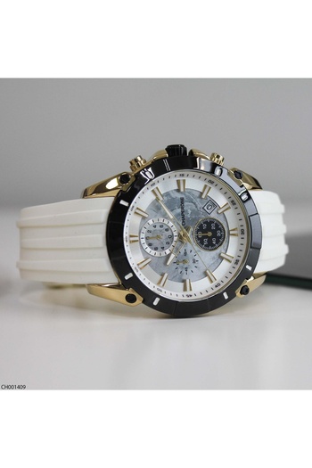 Chaperone Ch 001409   Men's Watch with Silicone Band