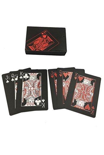 Weather Forecast Silver Red Playing Card Plastic Waterproof Playing Card Gin954Kr