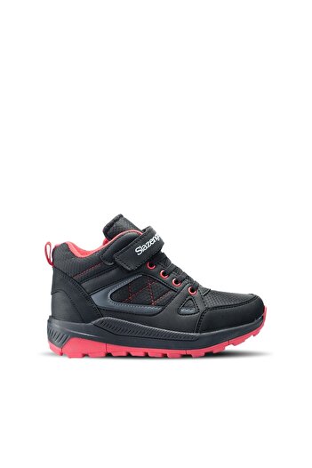 Slazenger Winter Waterproof Velcro Kids Boots Black/Red