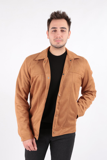Cazador 1049-Fw Men's Pu Coat