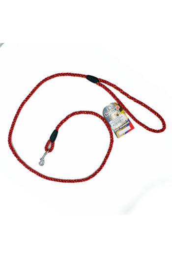 Eurodog Dog Extension Reflective 8mmx120cm Red