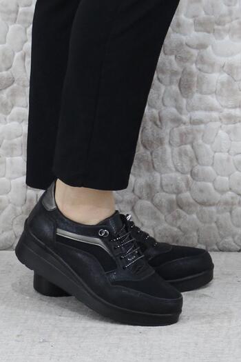 Polaris 166566   Comfortable Lightweight Original Product Rubber Laced Women's Shoes