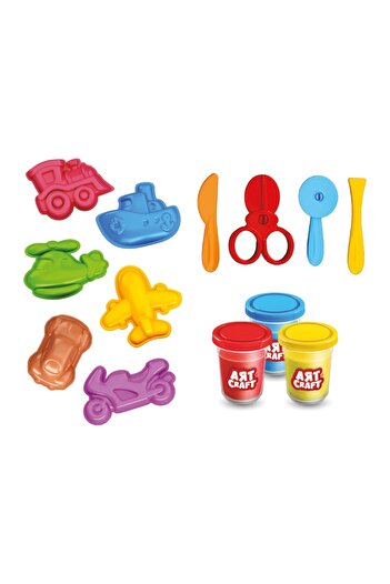 Doğan Oyuncak Dünyası 168 Gr. Travel Tools Play Dough Set - Dough Molds