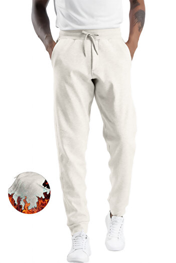 GHASSY CO. Ghassy Co. Ανδρικό καθημερινό άνετο παντελόνι Jogger με τρεις κλωστές
