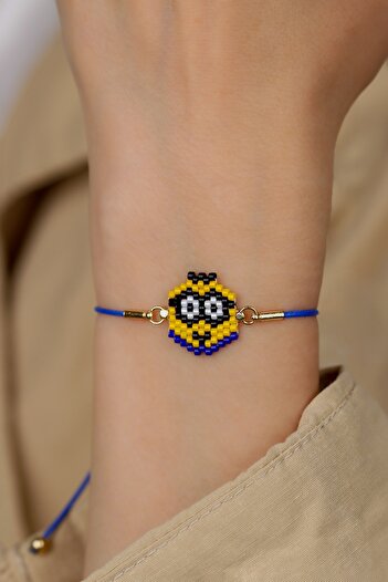 Kübüşün Atölyesi Ka-021 Miyuki Bracelet - Petite Petite Character Series