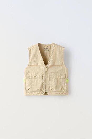 SONGÜLBERİK Paris Unisex Special Waterproof Fabric Vest