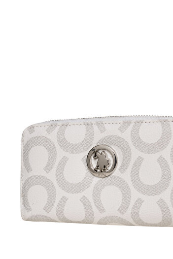 U.S. Polo Assn. Usc24445 Model White Gray Women's Portfolio Bag