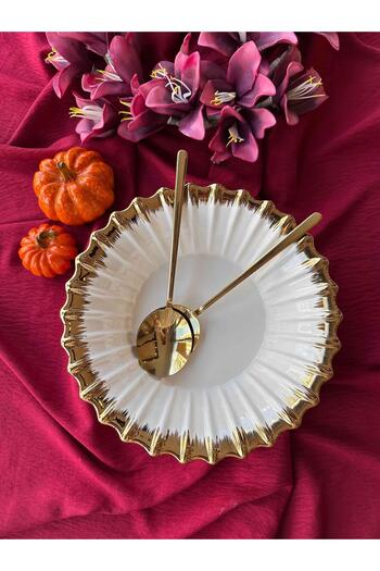 ROSSEV Ginkgo Round Salad Bowl 28cm