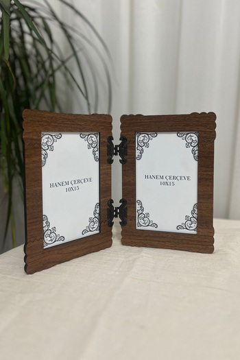 HANEM Mdf Wood Vertical 10X15 Hinged Decorative Photo Frame