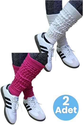 Trenderrs Women's Four Seasons Footless Knitwear Leggings Set of 2