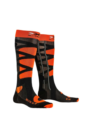X Bionic X-Bionic X-Bionic X-Socks Ski Control 4.0 Unisex Gray Ski Socks Unisex Ski Socks Xs-Sskcw19U