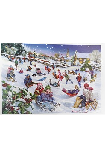 şahane parti Snowing Cute Kids 20 Pieces Karne Sleeve