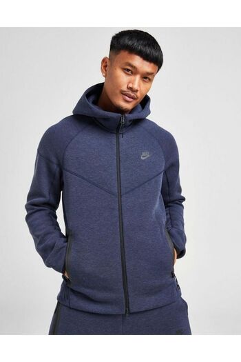 Nike Технічний флісовий худі з капюшоном на блискавці Lacivert Kapüşonlu Erkek