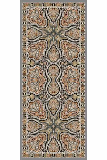 VALORSCARF Gray Rustic Patterned Batter