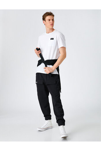 Koton Βασικό T-Shirt με τσέπες