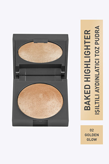 Alix Avien Işıltılı Aydınlatıcı - Baked Highlighter 02 Golden Glow - 11 G