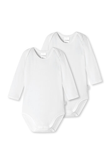 Schiesser Baby Bodies 2er-Pack Body Langarm Kurzarm Body-Suit