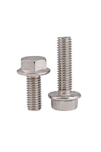 dorf Civata Standart 25'li Paket DIN 6921.S FLANŞLI AKB TIRTILLI 10.9 Metrik 8x1,25x25/25