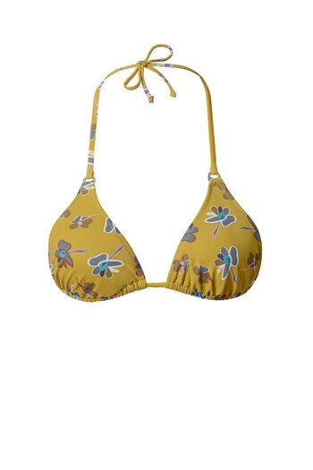 HAREM SUARE Dole Daisy Print Triangle Bikini Set