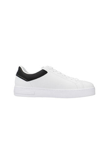 Armani Exchange Men's Text Logo Sneaker - White