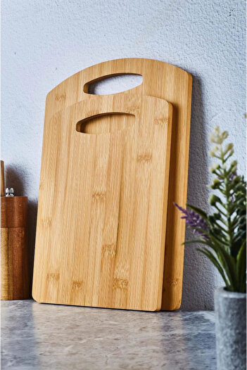 Çavdar Group Glory Bamboo Antibacterial 2-Piece Cutting Board Cutting Board