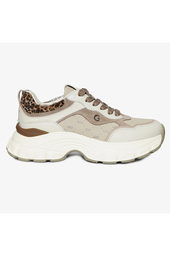 Greyder 33950 Women's Off-White Genuine Leather Sneaker Shoes