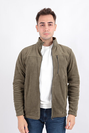 Cazador 5633 Men's Fleece Sweatshirt Cardigan