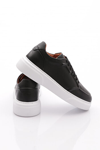 DGN Erkek Sneakers Ayakkabı Siyah Antik Beyaz 312812112425